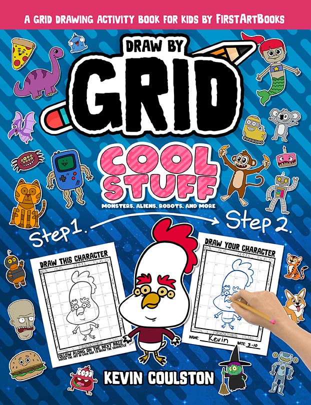 Draw by Grid: Cool Stuff book by Kevin Coulston