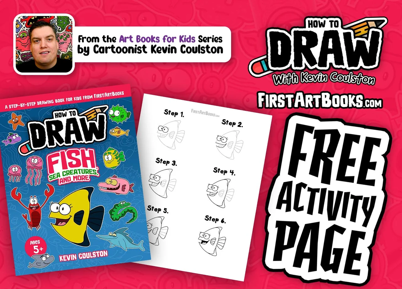 How to Draw A Tropical Fish