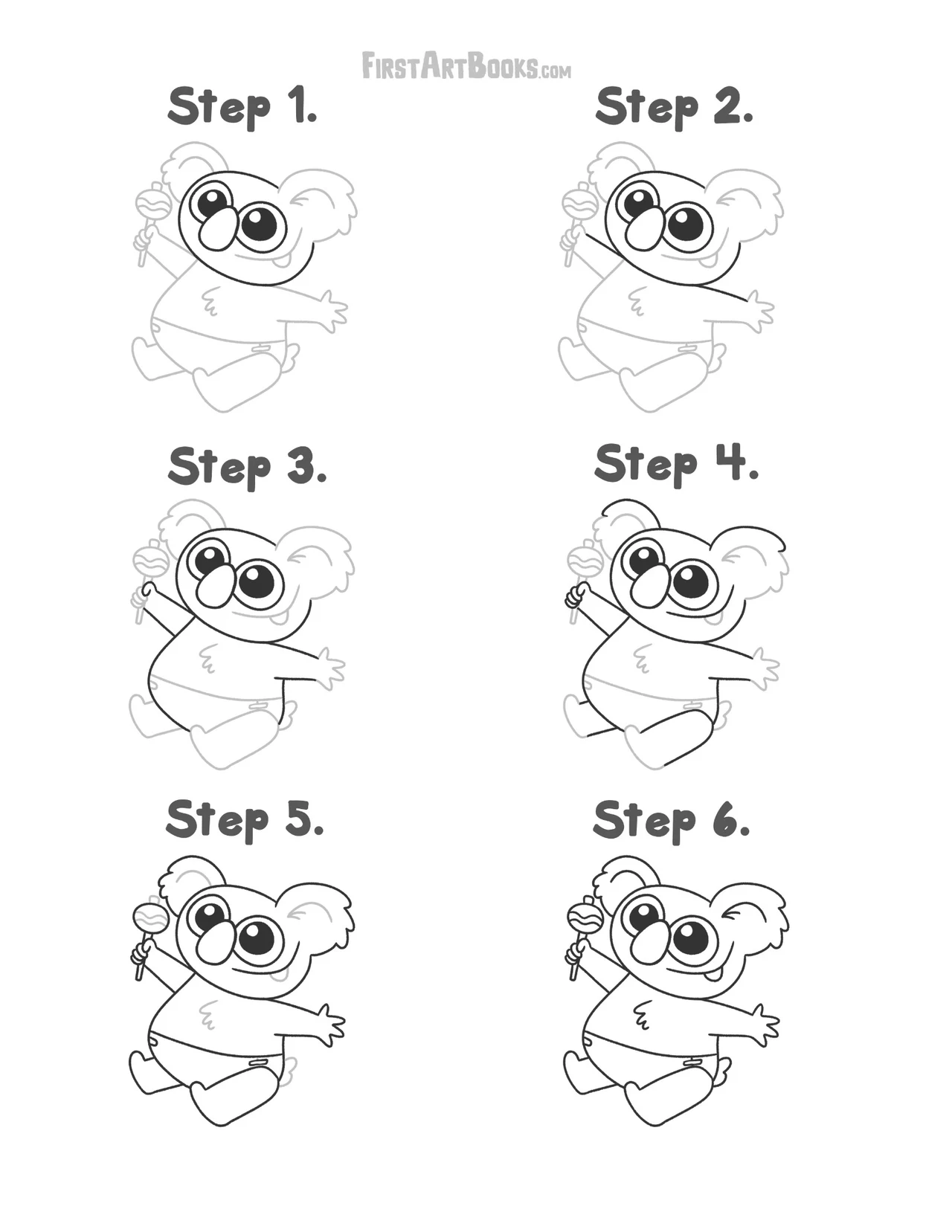 How to Draw: Baby Animals sample 1