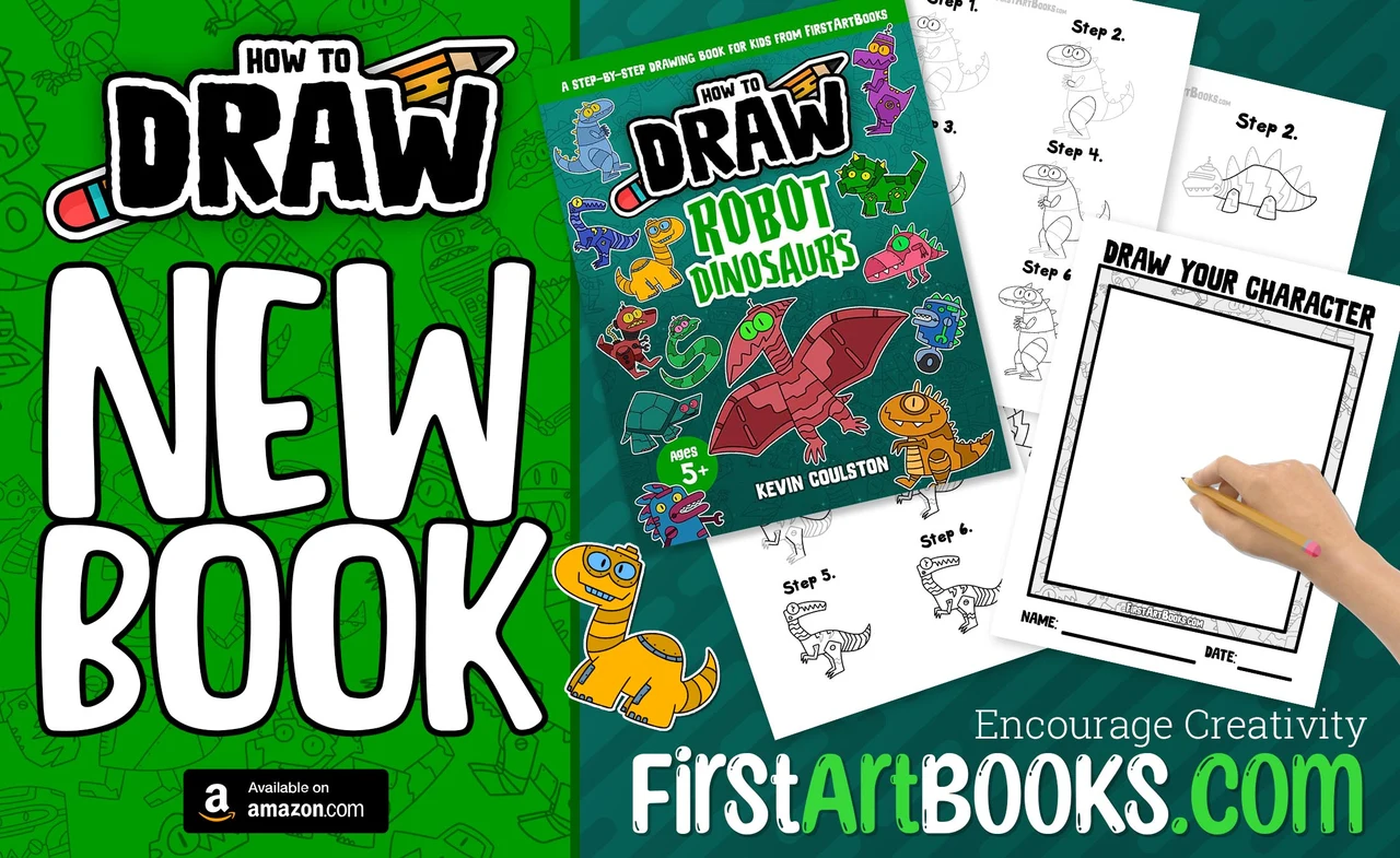 NEW BOOK - HTD ROBOT DINOS copy