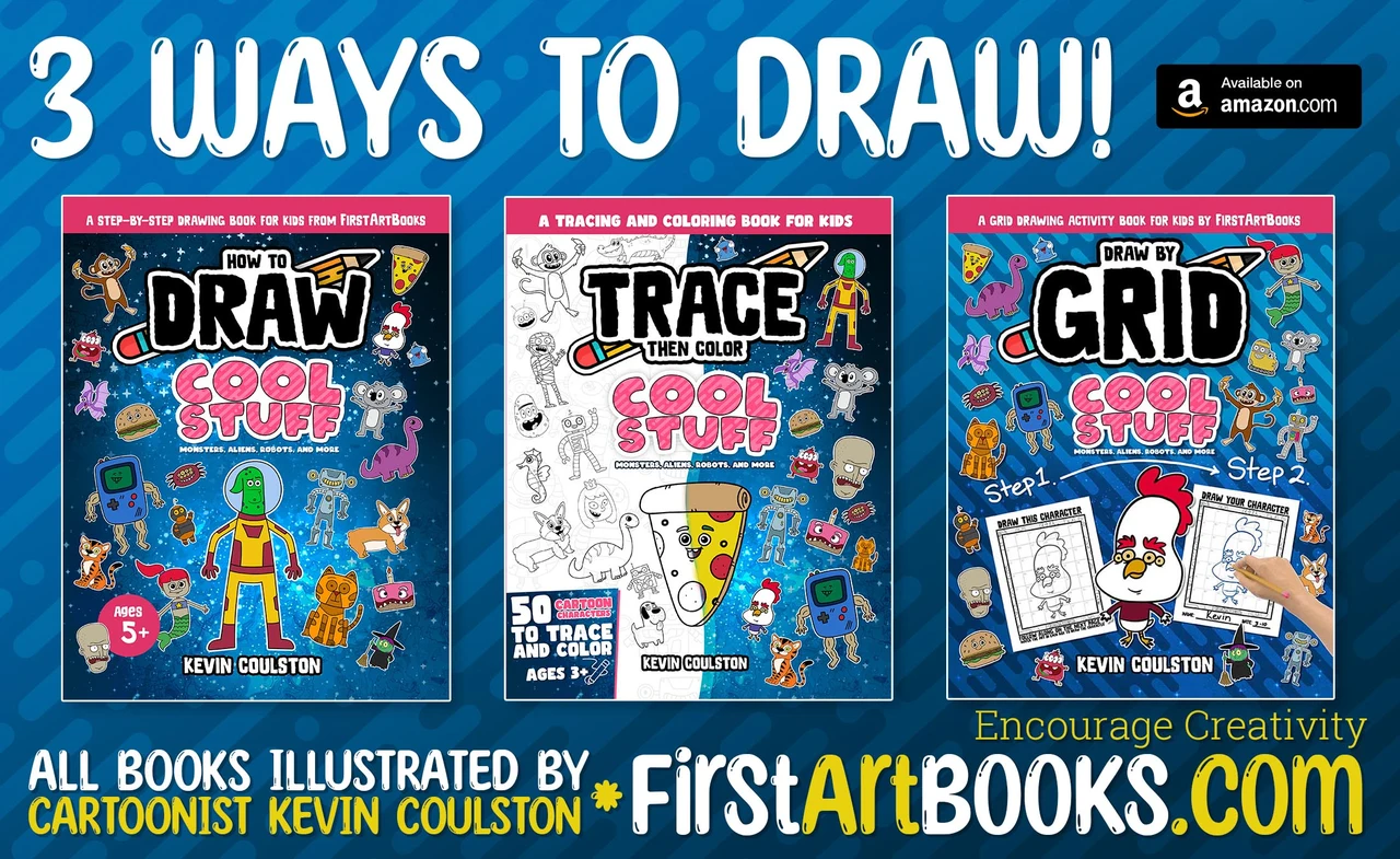 Draw a Little Bit of Everything with How to Draw: Cool Stuff