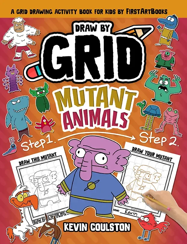 Draw by Grid: Mutant Animals