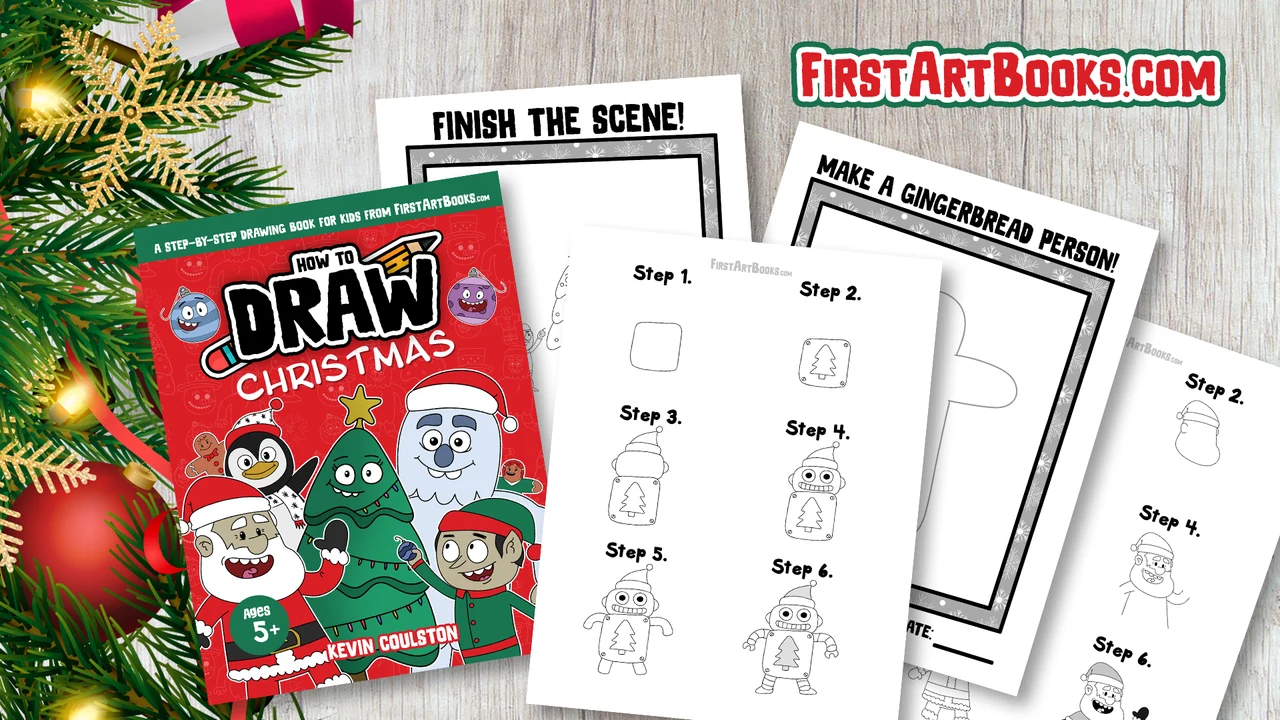 Draw The Snowman’s Face – illustration 2