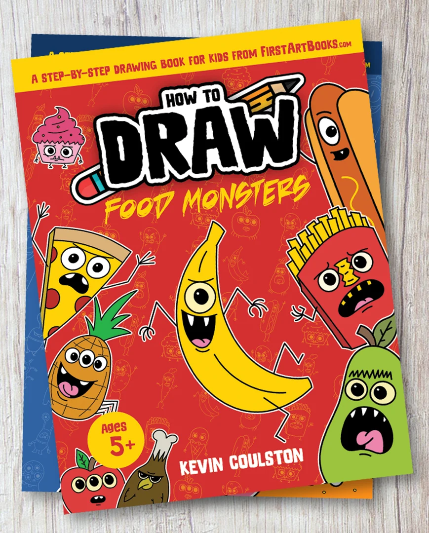 How to Draw a Silly Banana Monster -- A Kid's Activity Page – illustration 2