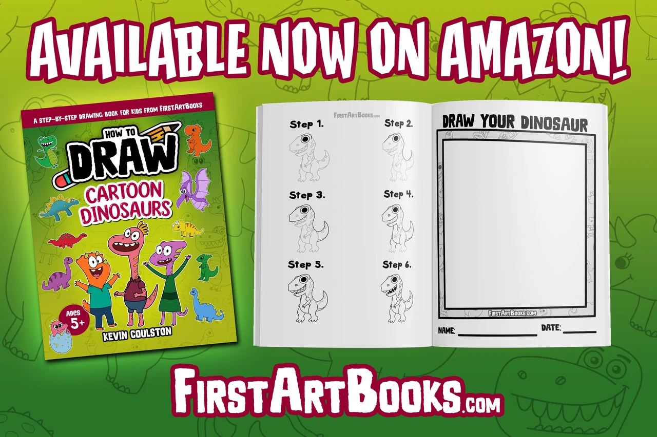 How to Draw a Pterodactyl, drawn by Kevin Coulston