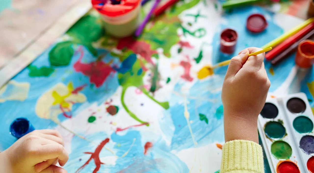Kid drawing