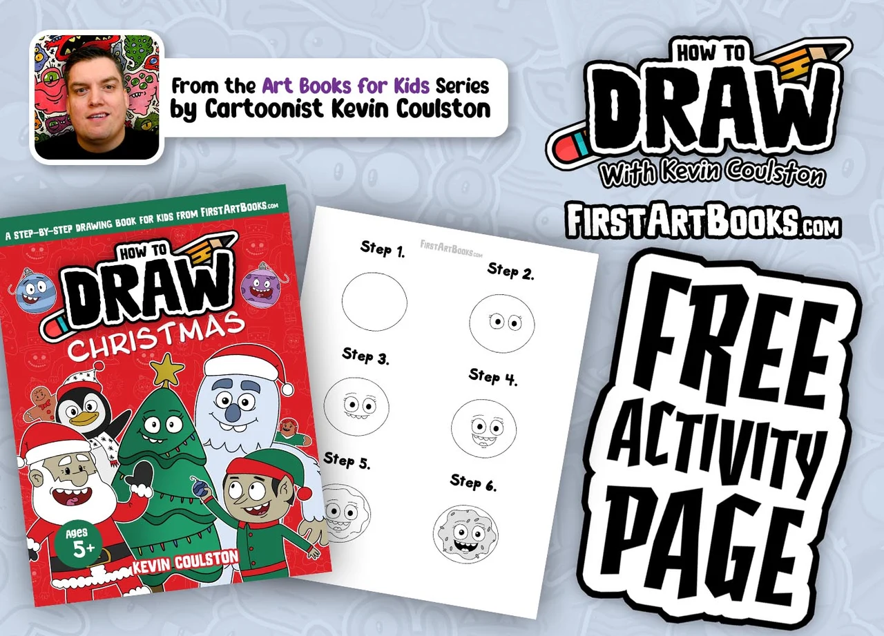 How to Draw A Christmas Cookie