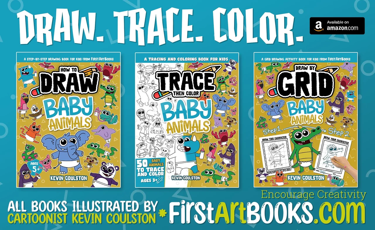 New Book: Learn to Draw Baby Animals in 6 Easy-to-Follow Steps – illustration 3