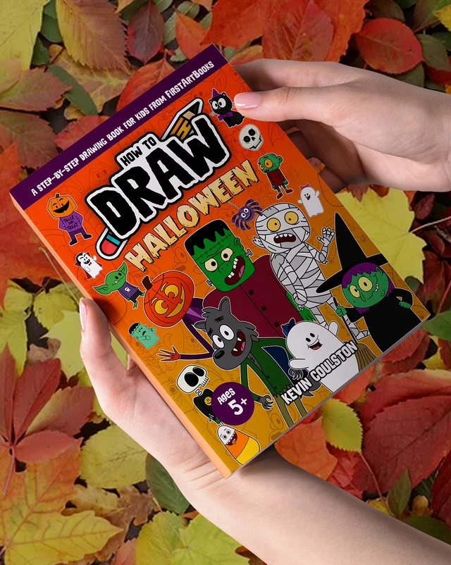 How to Draw a Silly Jack-O'-Lantern for Halloween: free printable page