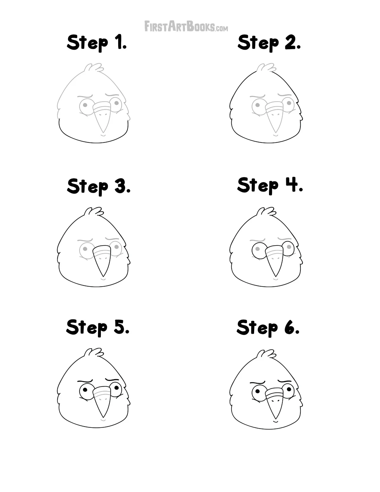 How to Draw: Goofy Faces sample 1