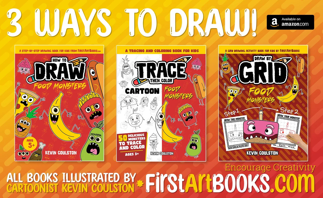 Video Drawing Tutorial: How to Draw a Corn Monster – illustration 2