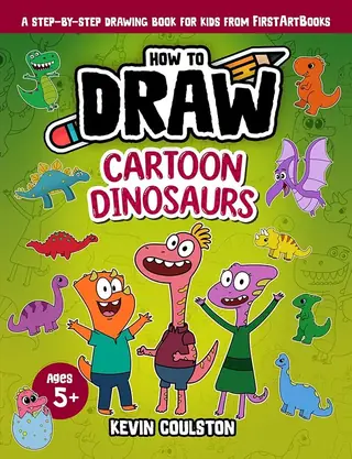 How to Draw: Cartoon Dinosaurs book cover