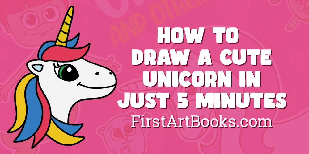how to draw a cute unicorn cover