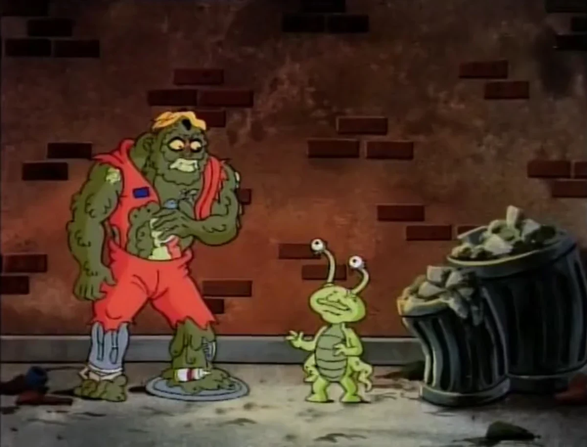 Drawing Muckman from Ninja Turtles in my Crusty Goobers Style