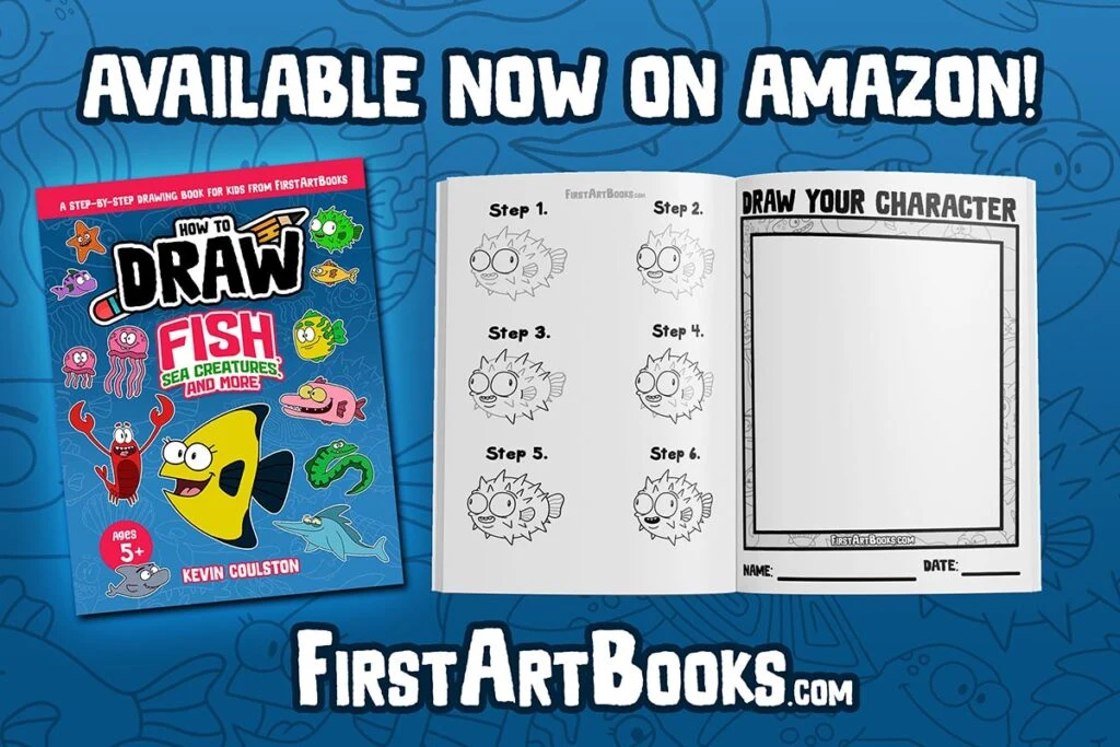 Learn to Draw an Ocean of Fun with How to Draw: Fish, Sea Creatures, and More