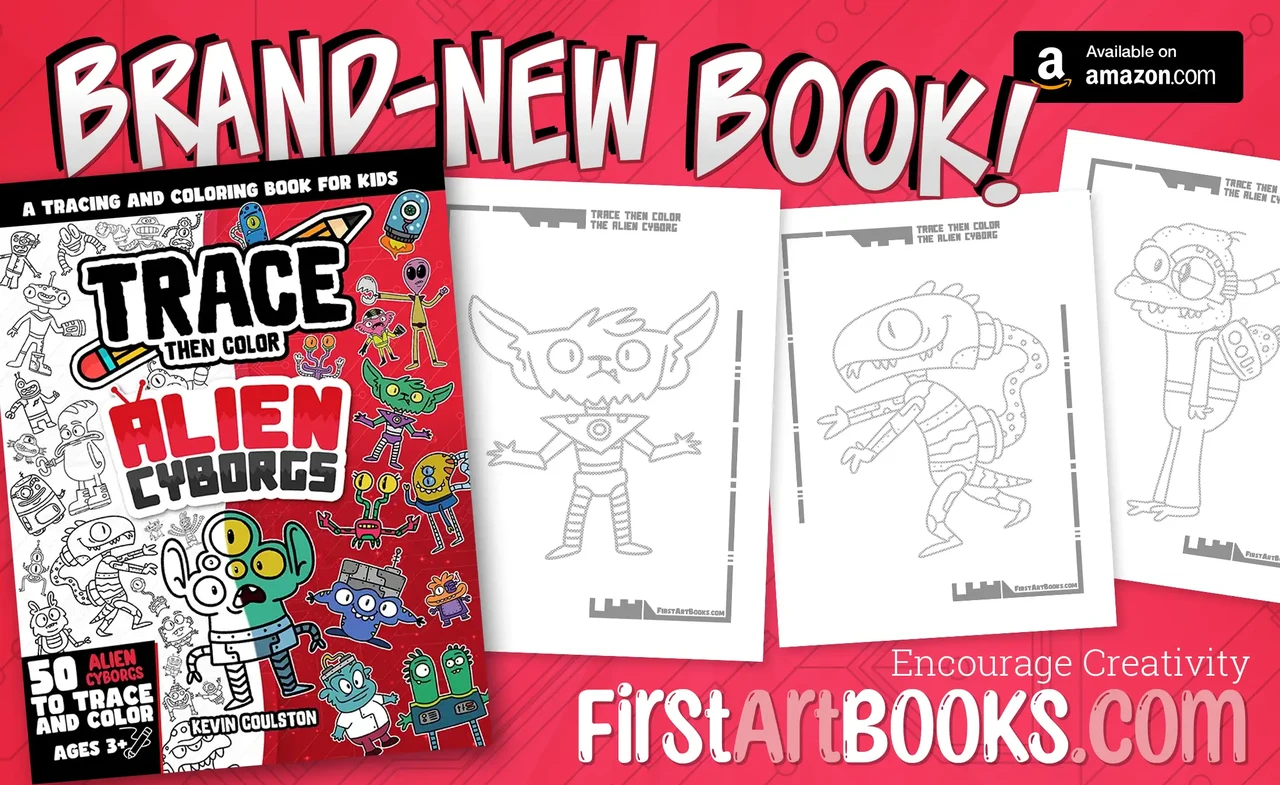 Learn How to Draw Robot Aliens
