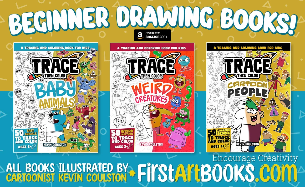 New Book: Cartoon People Coloring Book for Kids