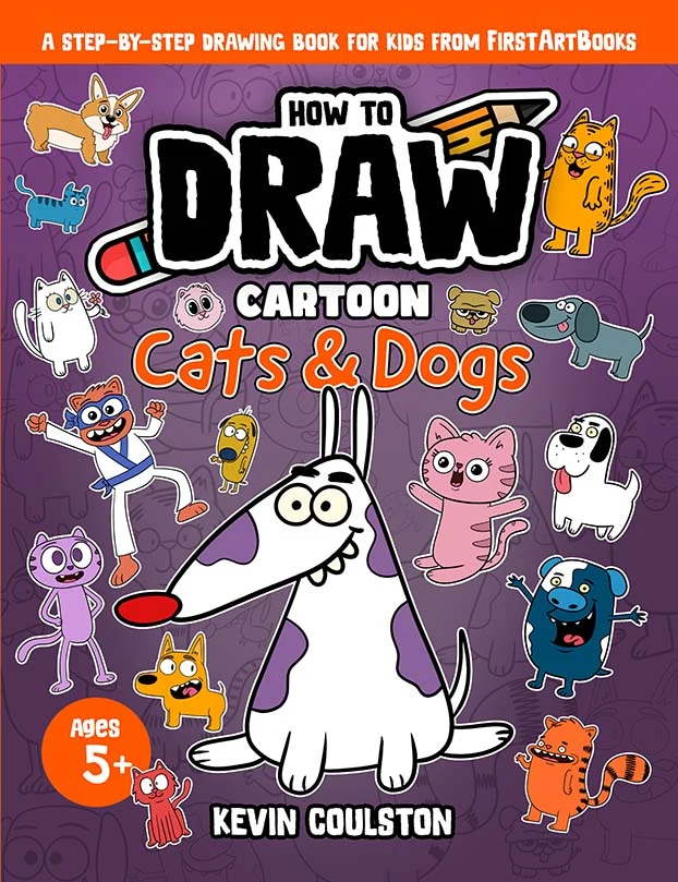 How to Draw: Cartoon Cats & Dogs