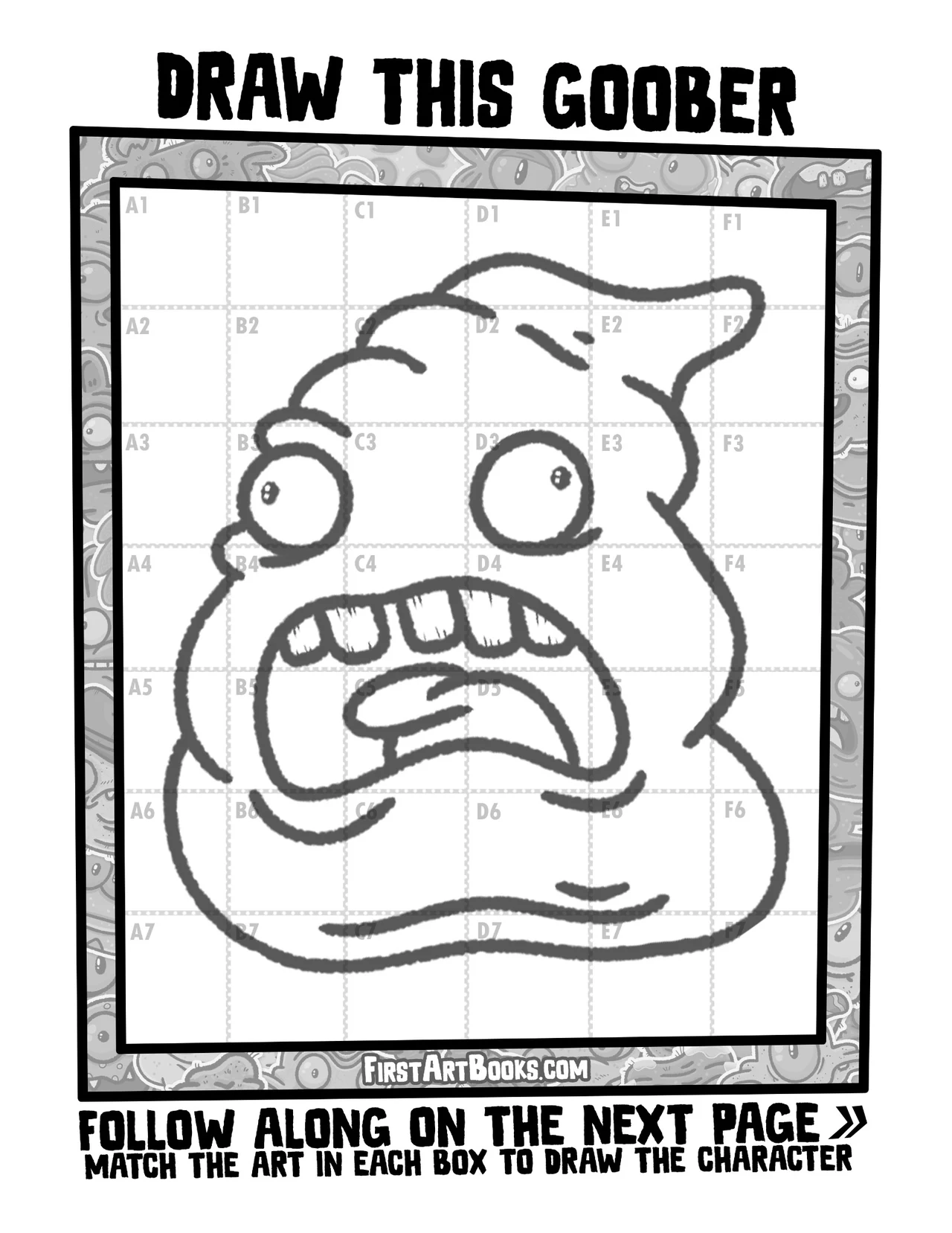 Draw by Grid: Crusty Goobers 2 sample 3