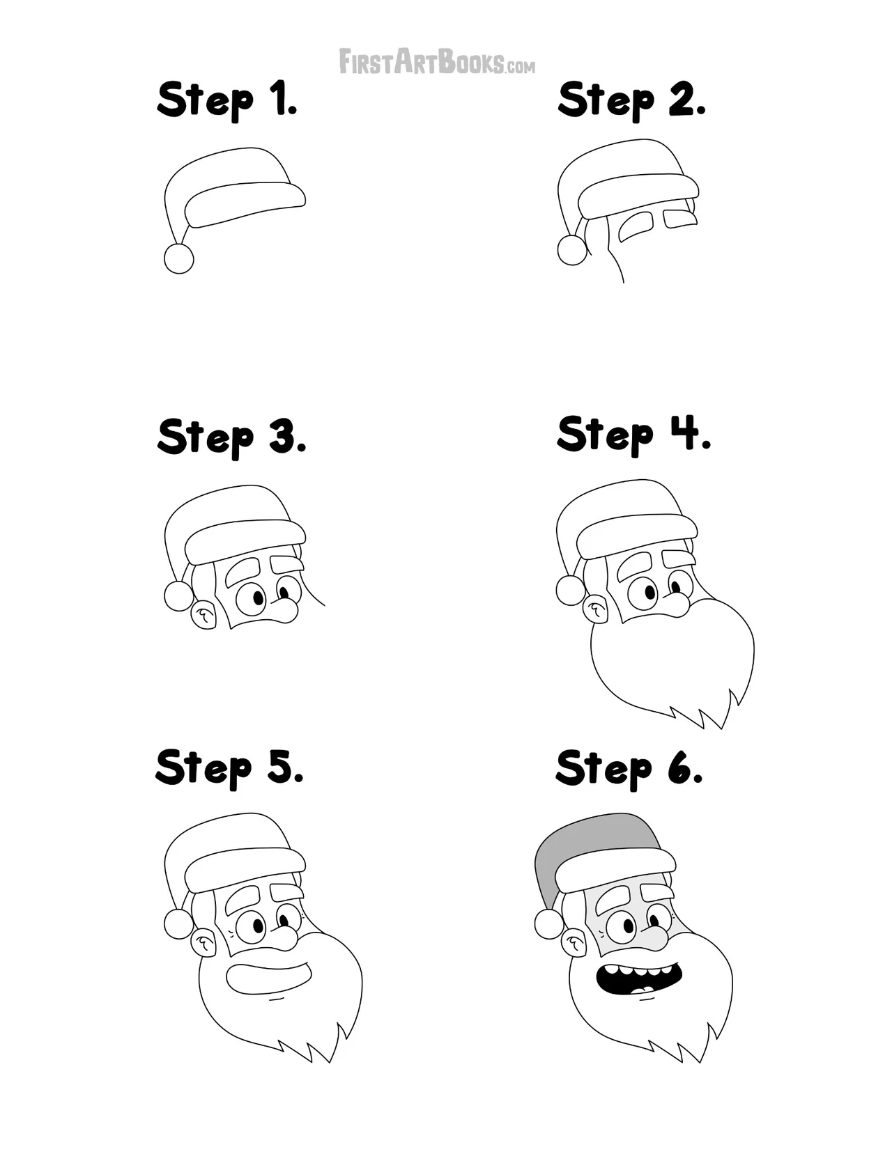 How to Draw: Christmas sample 1
