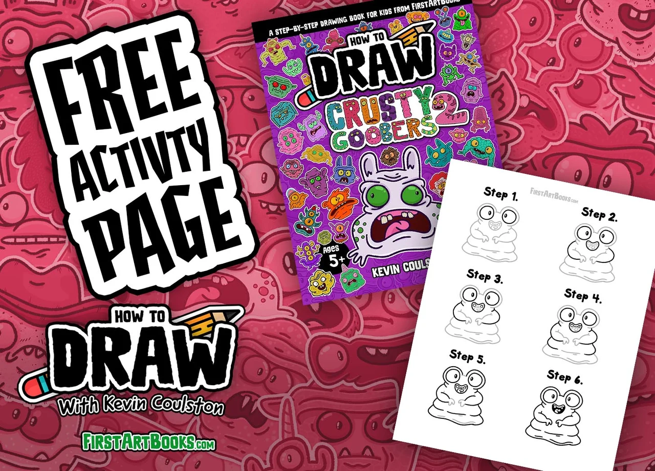 How to Draw A Cute Crusty Goober