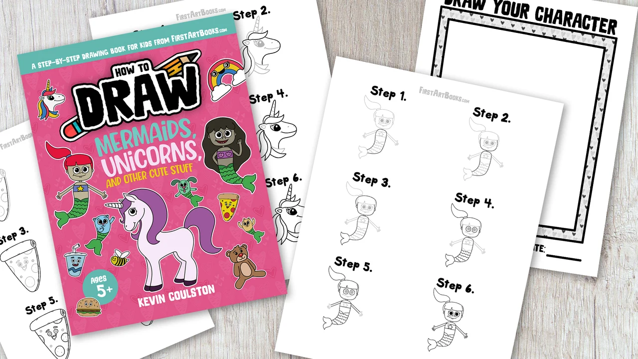 HowToDraw-Food-VIDEO - mermaids