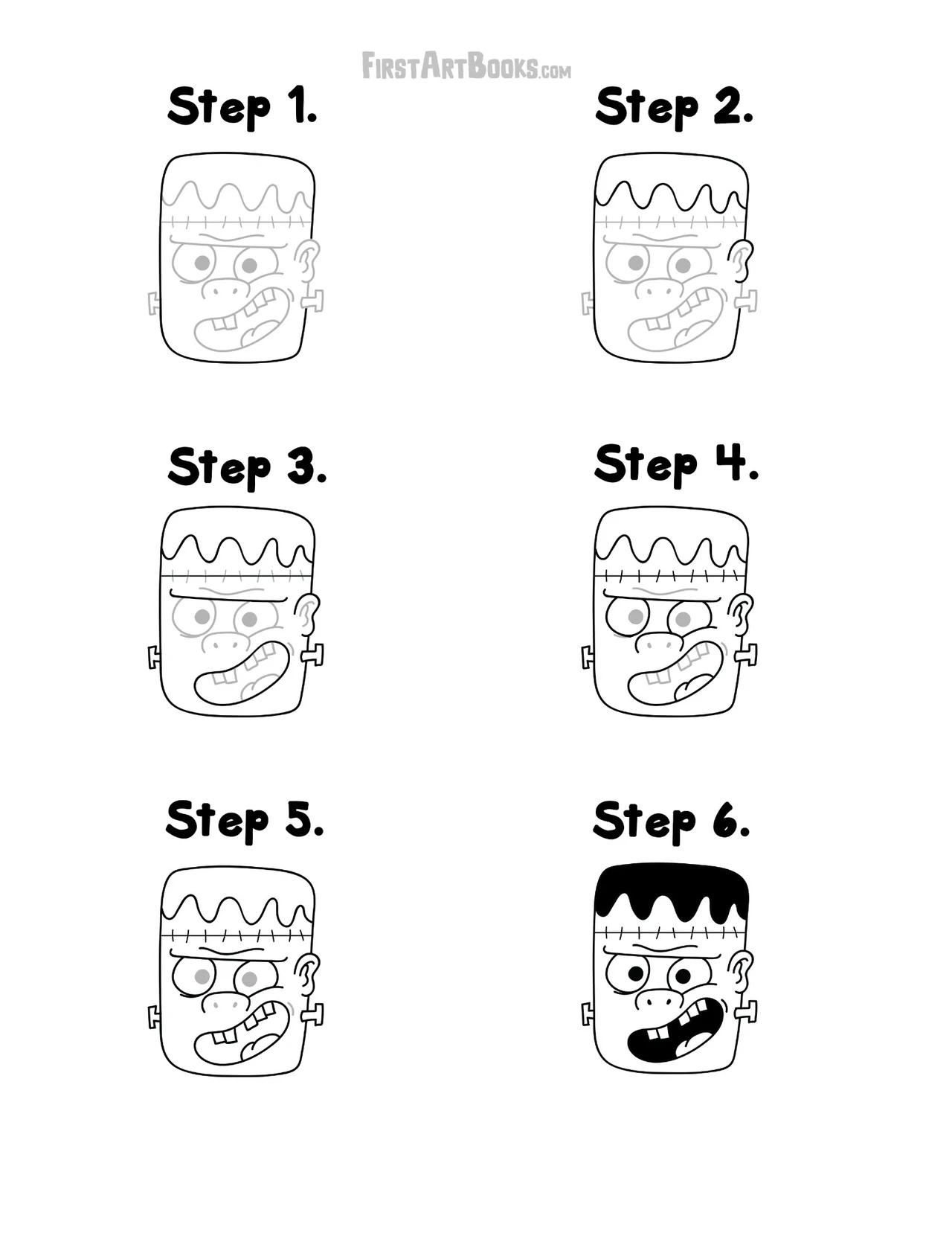 How to Draw: Halloween sample 1