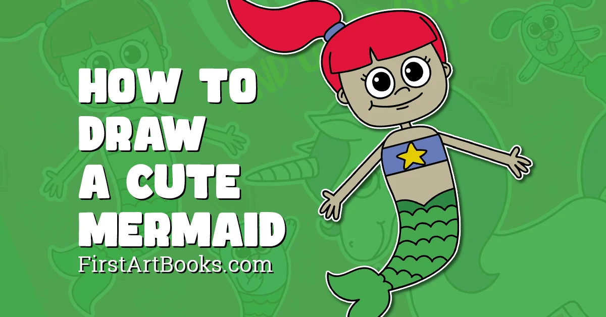 How to Draw A Mermaid Cover