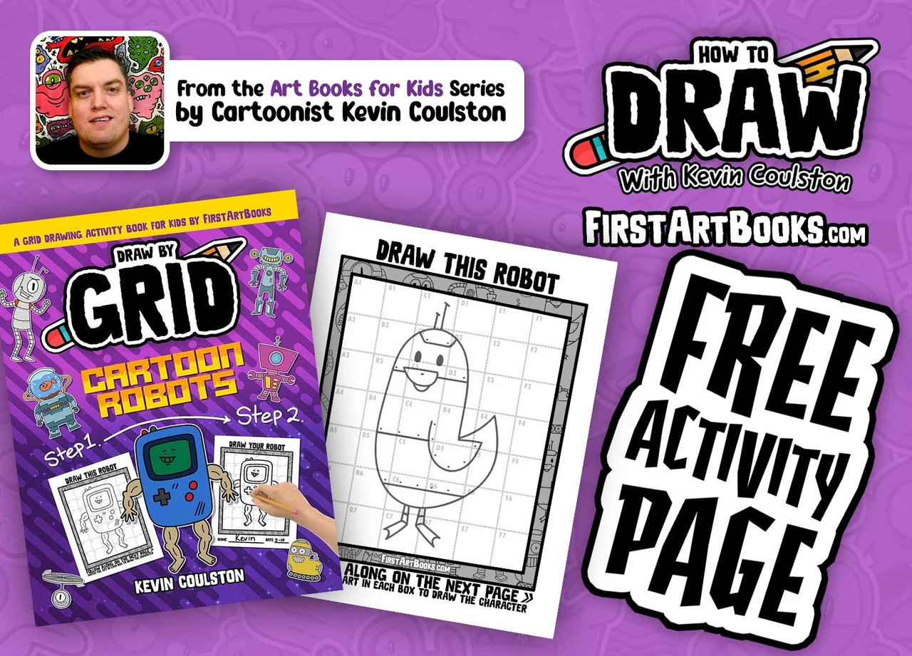 How to Draw A Bird Robot