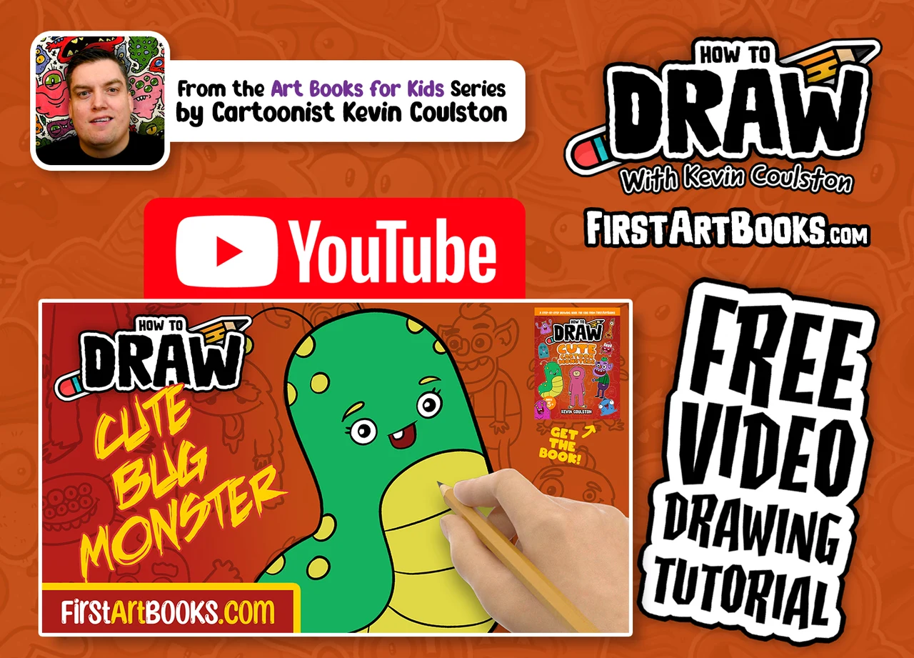 How to Draw A Cute Bug Monster