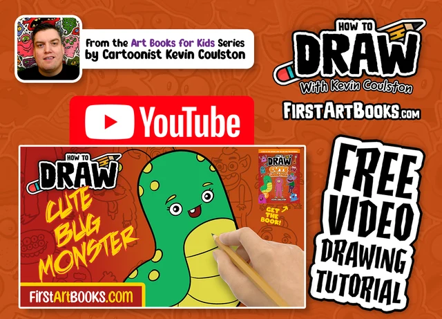 How to Draw a Cute Bug Monster