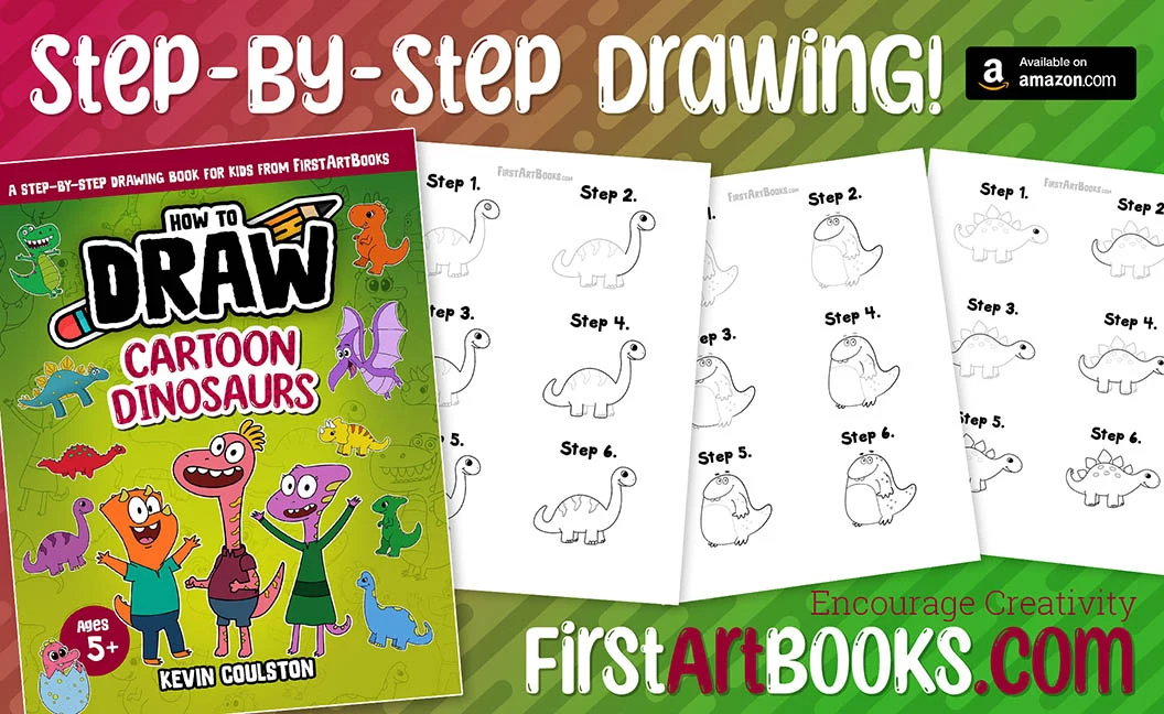 Video Drawing Tutorial: How to Draw A Stegosaurus in 11 Minutes – illustration 2