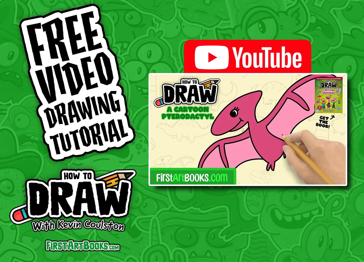 How to Draw A Pterodactyl