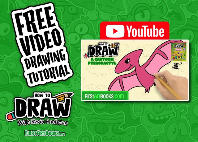 How to Draw a Pterodactyl