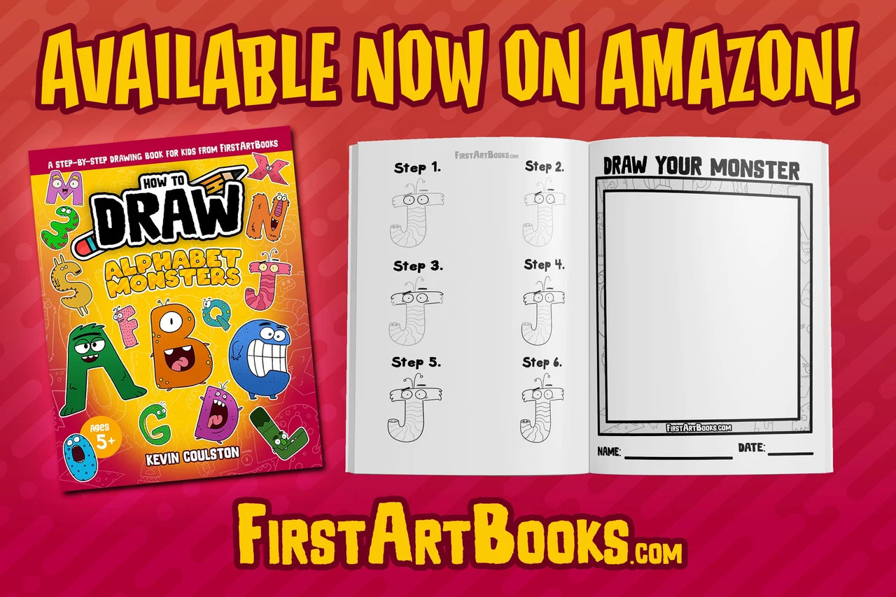 Free Activity Page: How to Draw An Alphabet Monster