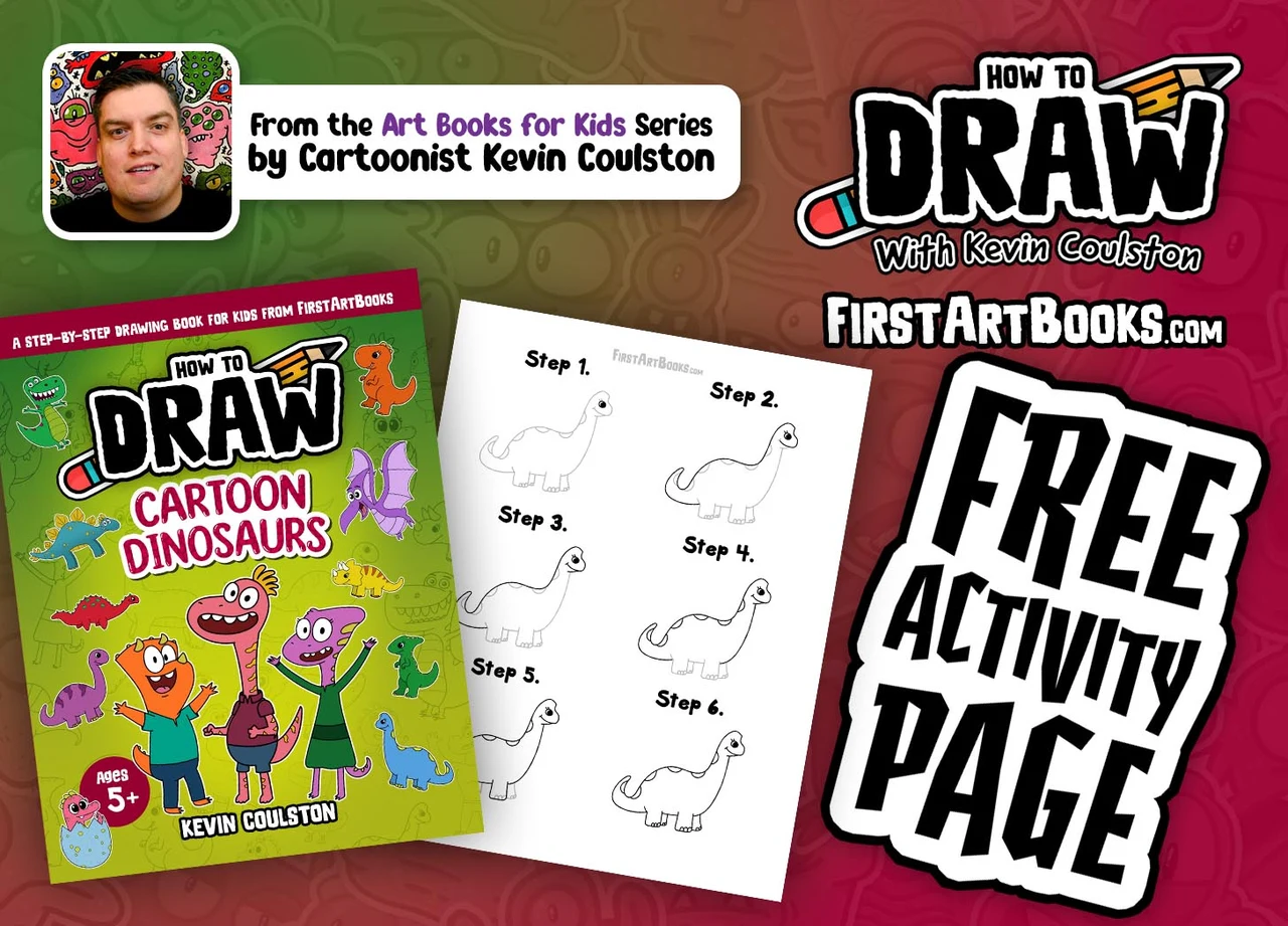 How to Draw a Brachiosaurus