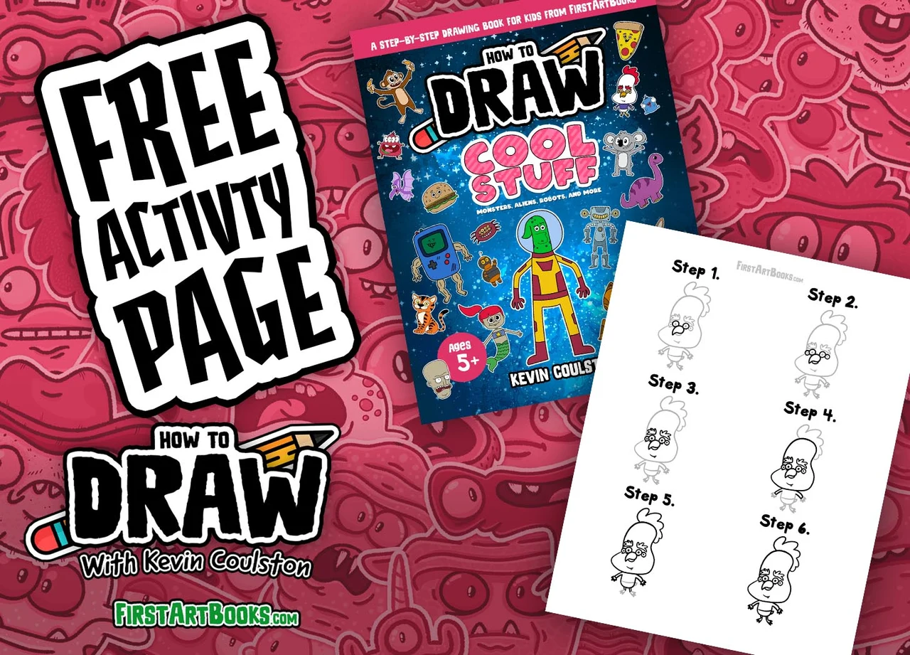 How to Draw A Chicken Monster
