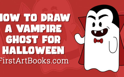 How to Draw a Ghost Vampire for Halloween — A Free Kid’s Activity Page