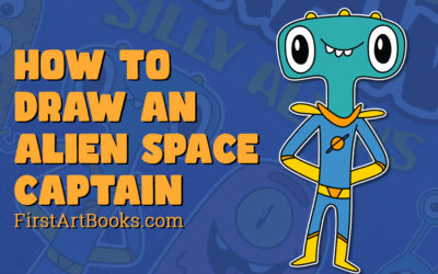 How to Draw an Alien Space Captain — A Free Kid’s Activity Page