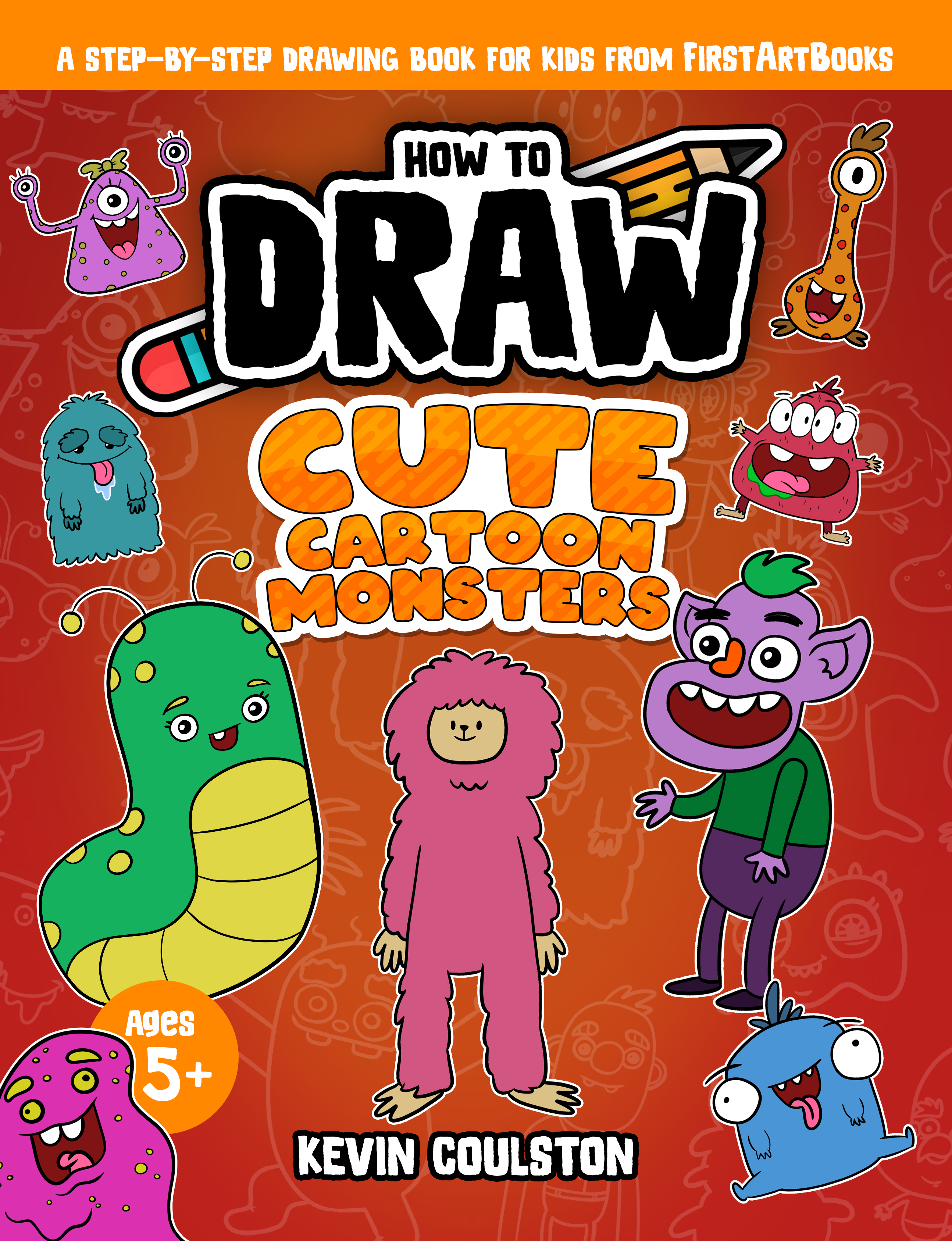 How to Draw: Cute Cartoon Monsters by Kevin Coulston Book Cover