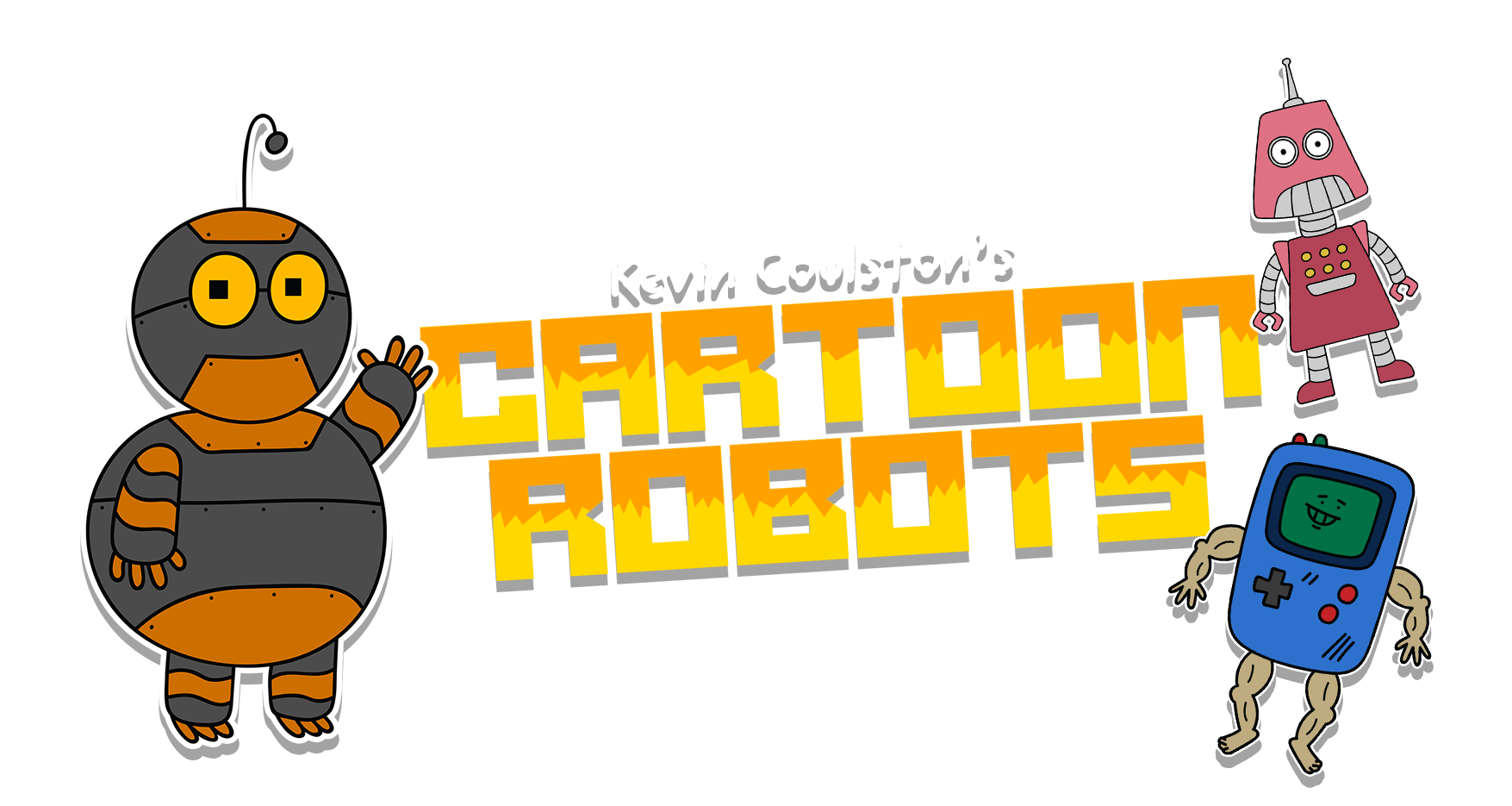 Kevin Coulston's Cartoon Robots Logo