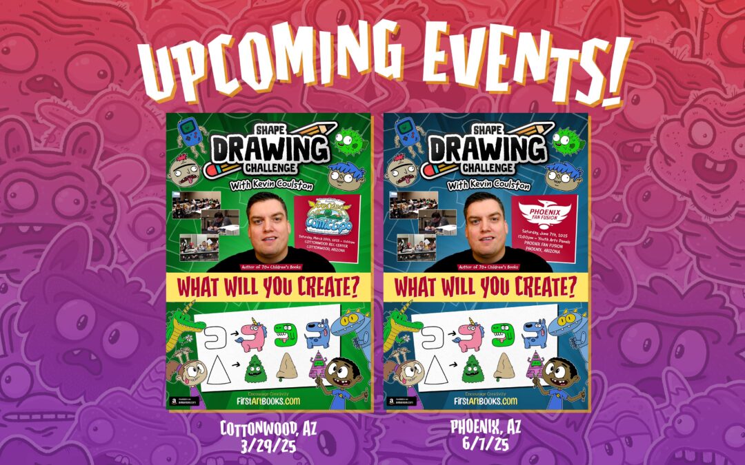 Upcoming Drawing Events with Kevin Coulston