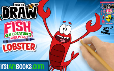 Video Drawing Tutorial: How to Draw A Lobster