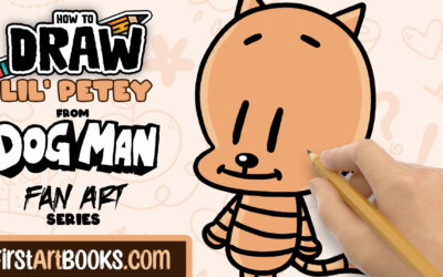 How To Draw Lil’ Petey from Dog Man 🐱 Video Drawing Tutorial