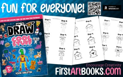 Draw a Little Bit of Everything with How to Draw: Cool Stuff | Robots, Dinosaurs, Animals, Aliens, Mermaids, and More!