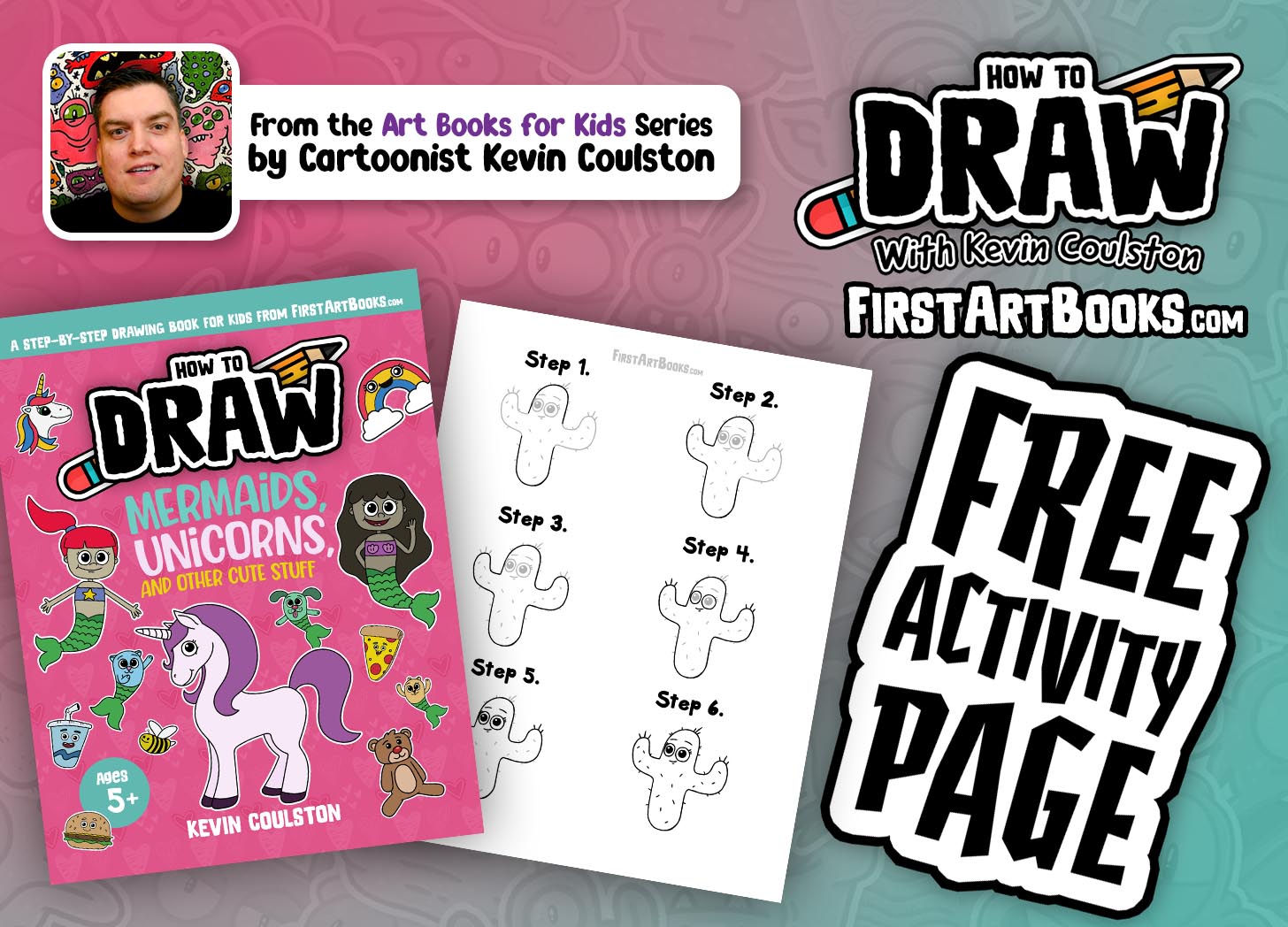 How to Draw A Cute Cactus