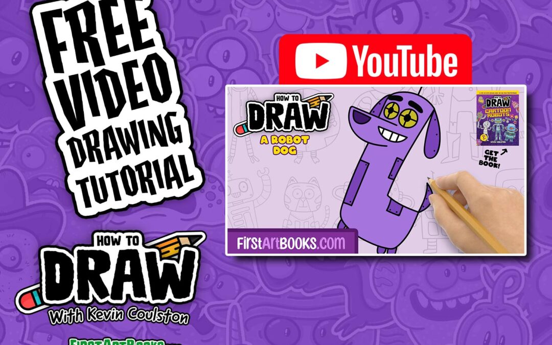 How to Draw A Robot Dog