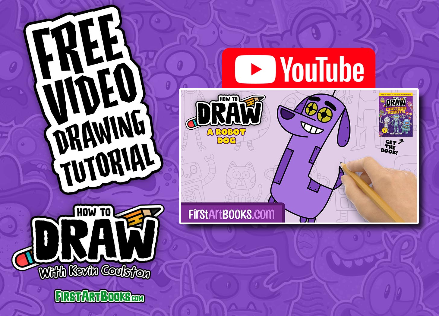 How to Draw A Robot Dog