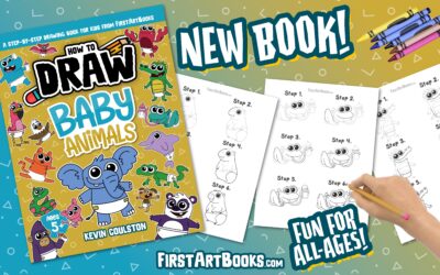 New Book: Learn to Draw Baby Animals in 6 Easy-to-Follow Steps | A Fun Drawing Activity Book For Kids