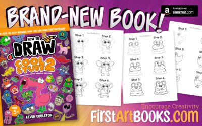 New Book Release: How to Draw Cool Stuff 2! Learn to Draw People, Animals, Dinosaurs, Robots, and More | Step-by-Step Drawing